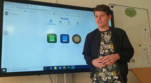 Instructievideo wat is er mogelijk met Gynzy 
