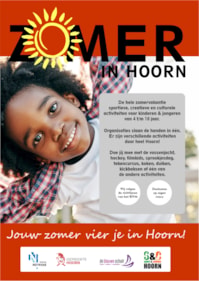 Zomer in Hoorn - Flyer 2020 Voorkant JPG