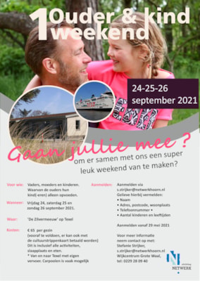 Ouder en kind weekend 2021