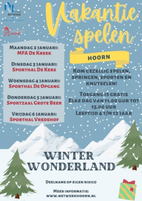 Vakantiespelen kerst 2022