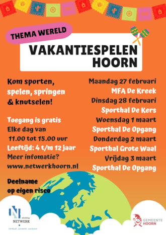 Vakantiespelen Voorjaar 2023
